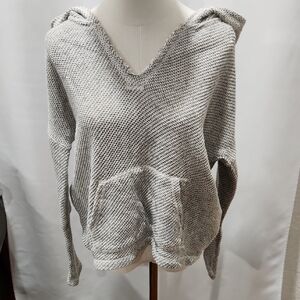 American Eagle Woven Knit Hoodie